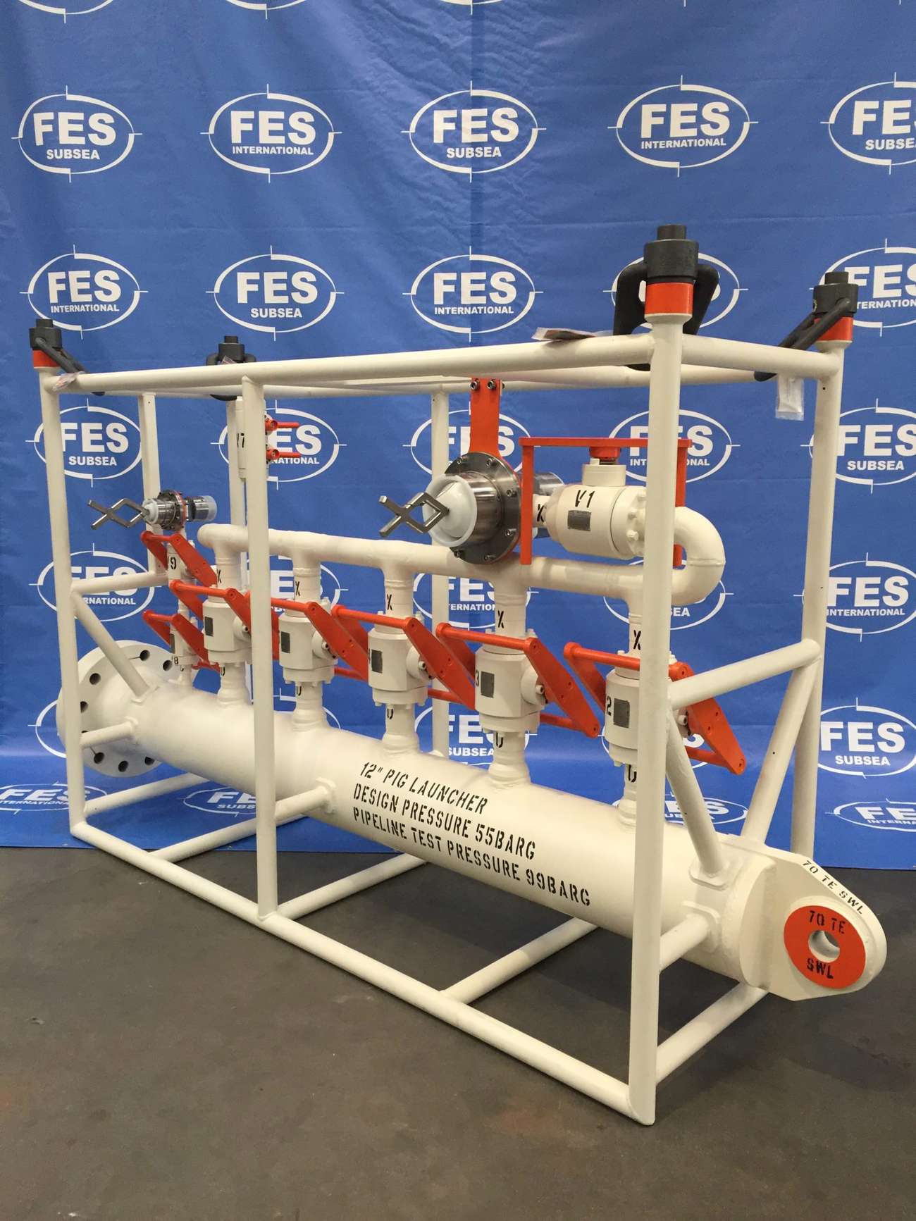 subsea pig launcher