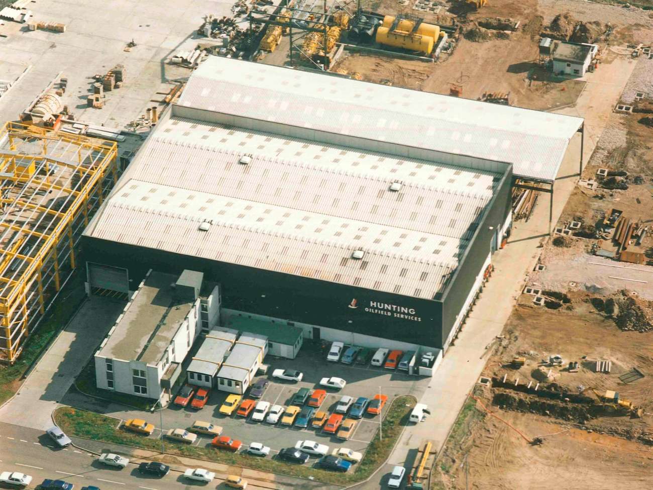 Hunting owned industrial facility in Altens, Aberdeen, UK