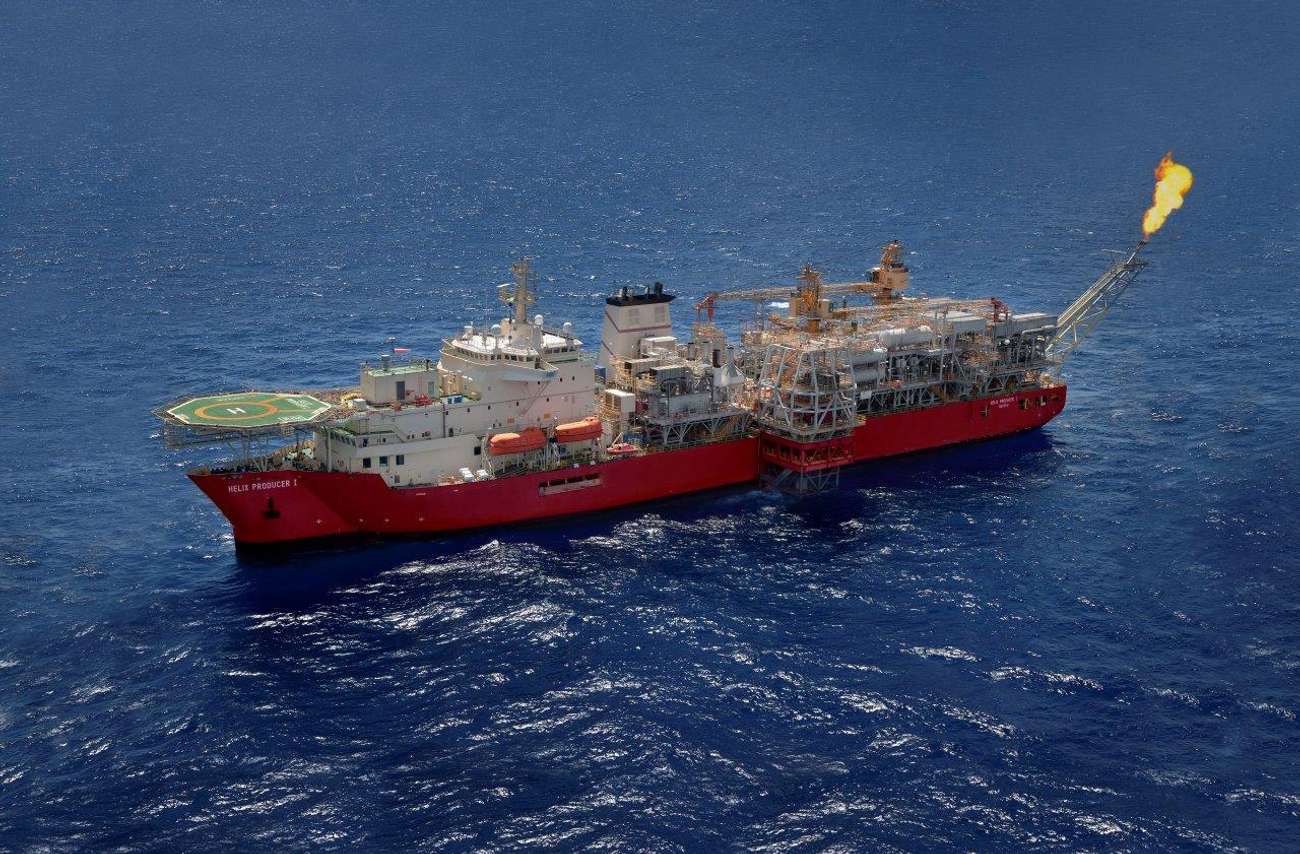 FPSO at sea