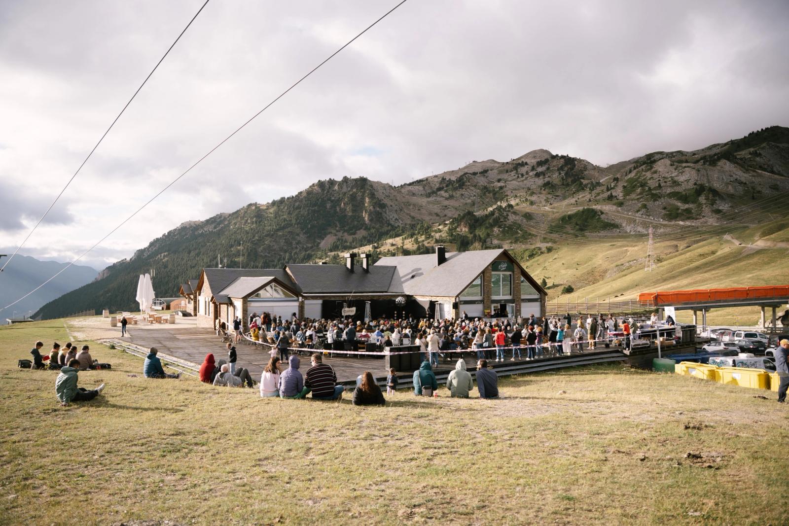 Cap del port de l'Estació de Baqueira Beret