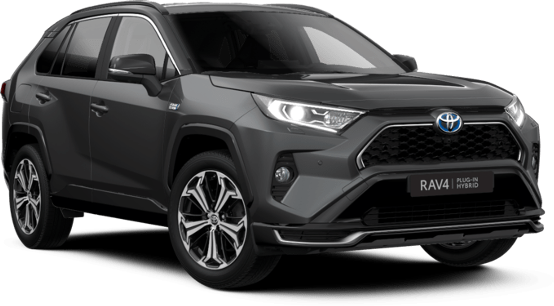 Illustrasjonsbilde for kinto flex, bilde av en sort Toyota rav 