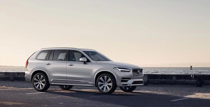 Illustrasjonsbilde av en grå Volvo