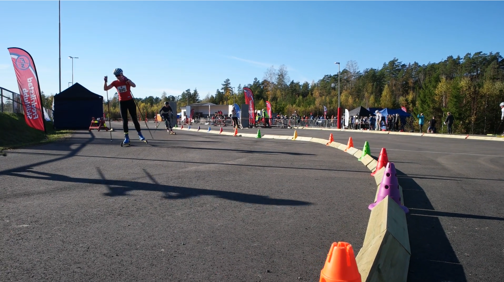 Rulleski på Skiarenaen