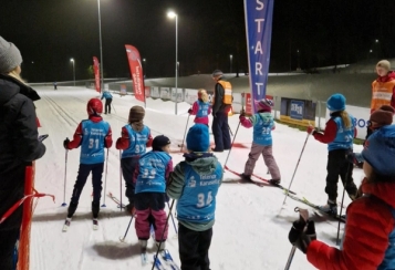 FSK skikarusell start. Foto: Nanna Aaby