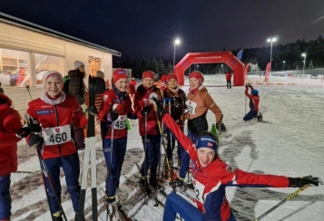 FSK-barn på skirenn. Foto: Nanna Aaby