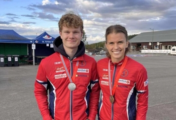 Emil og Marie med sølv og bronse fra NM 2025