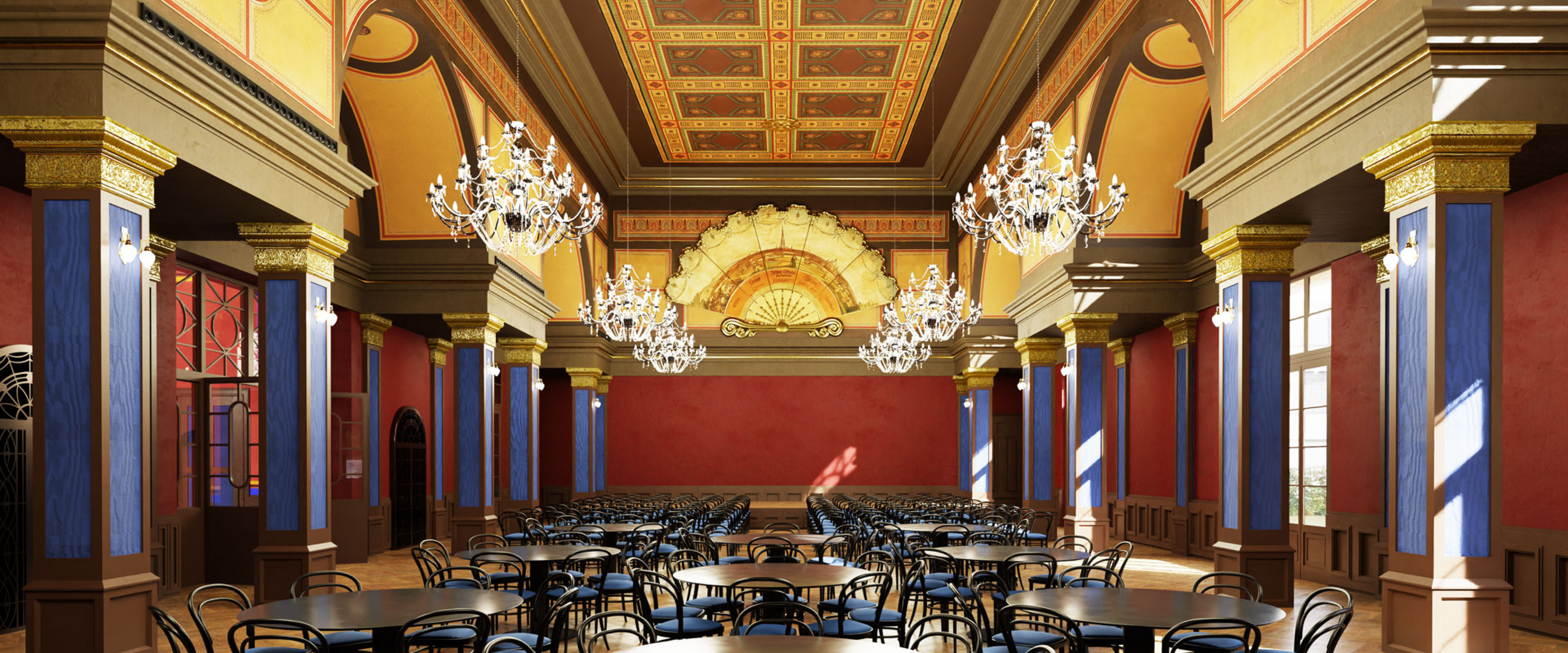 Ballroom of casino Zögernitz