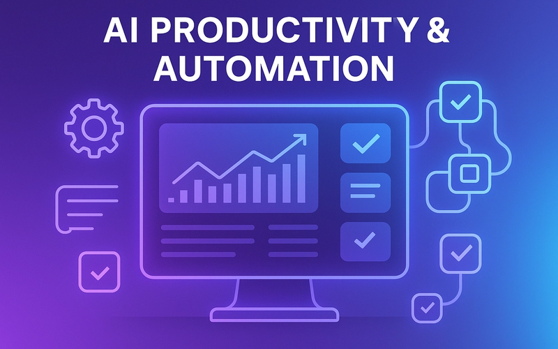 Best AI Productivity & Automation Tools in 2025 (Top 10 for Faster Workflows)