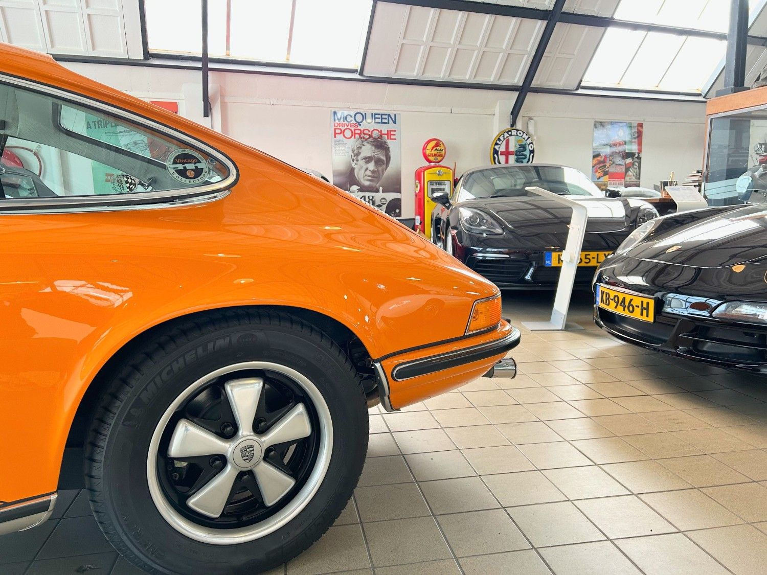Porsche 911T in nieuwstaat