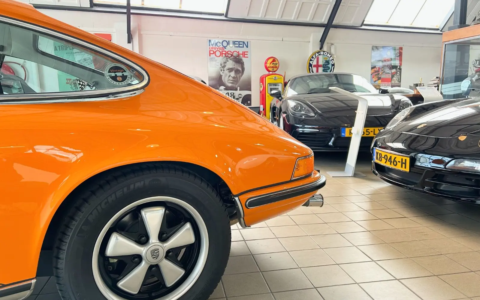 Porsche 911T in nieuwstaat
