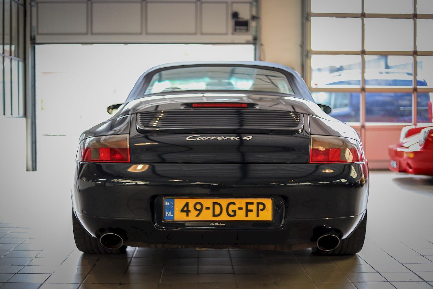 Porsche 911 (NL auto) met ruilmotor