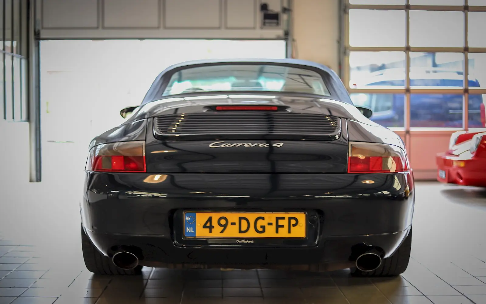 Porsche 911 (NL auto) met ruilmotor