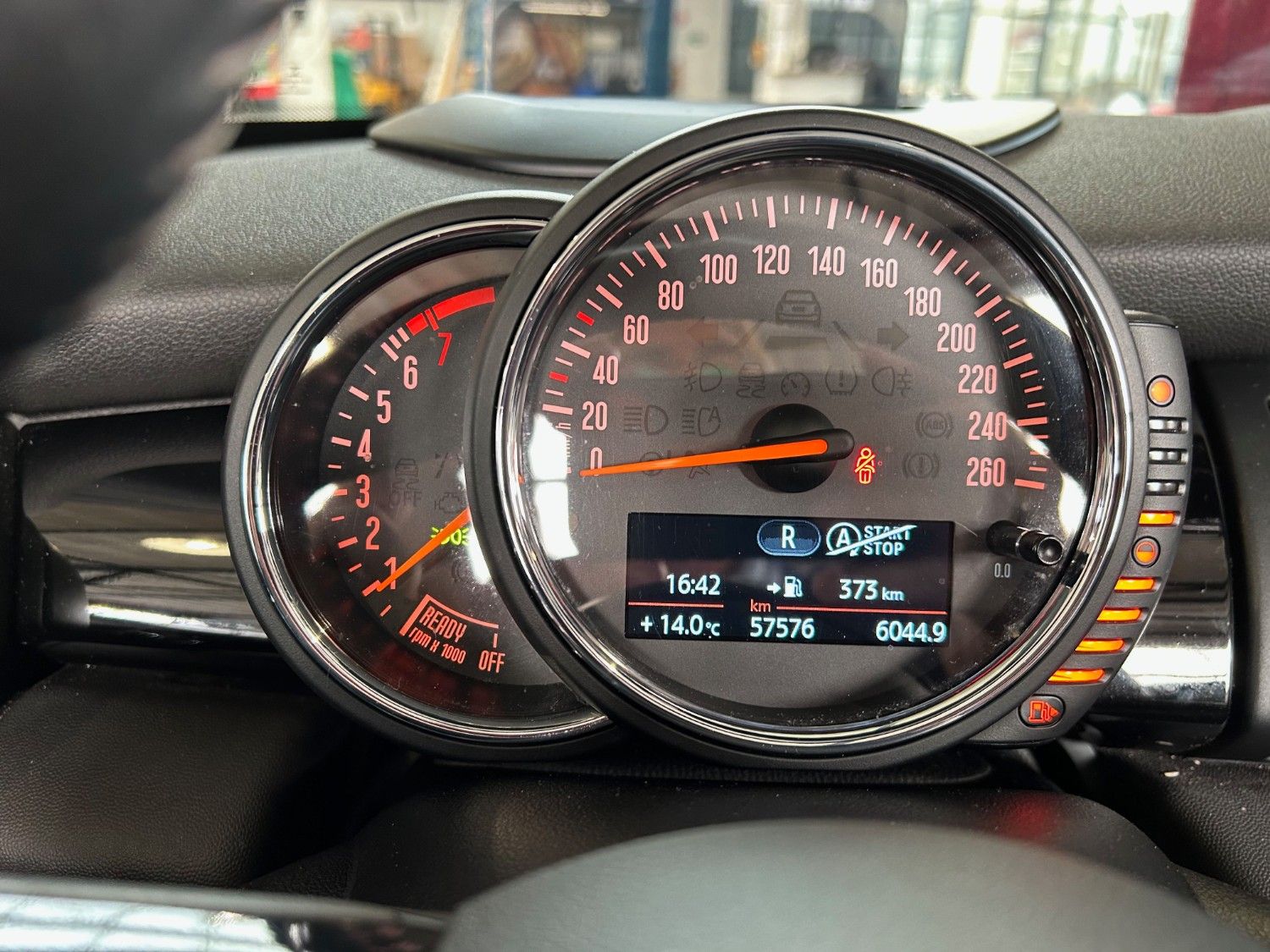 Mini Cooper S cabrio (lage km stand)