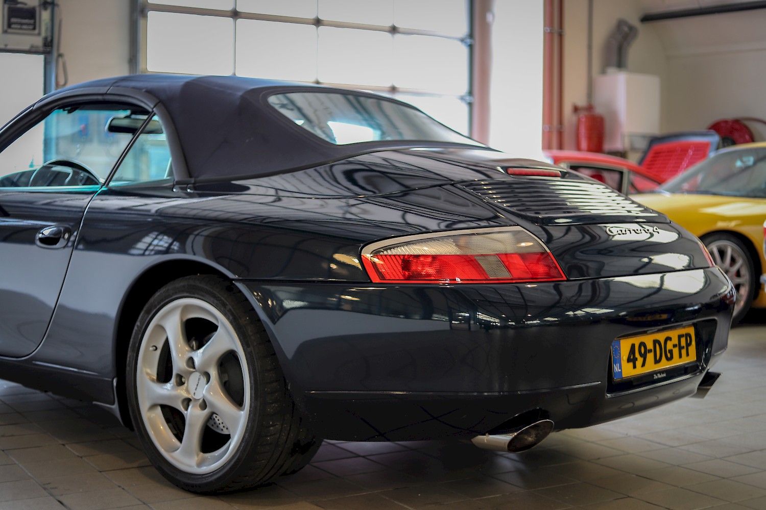 Porsche 911 (NL auto) met ruilmotor