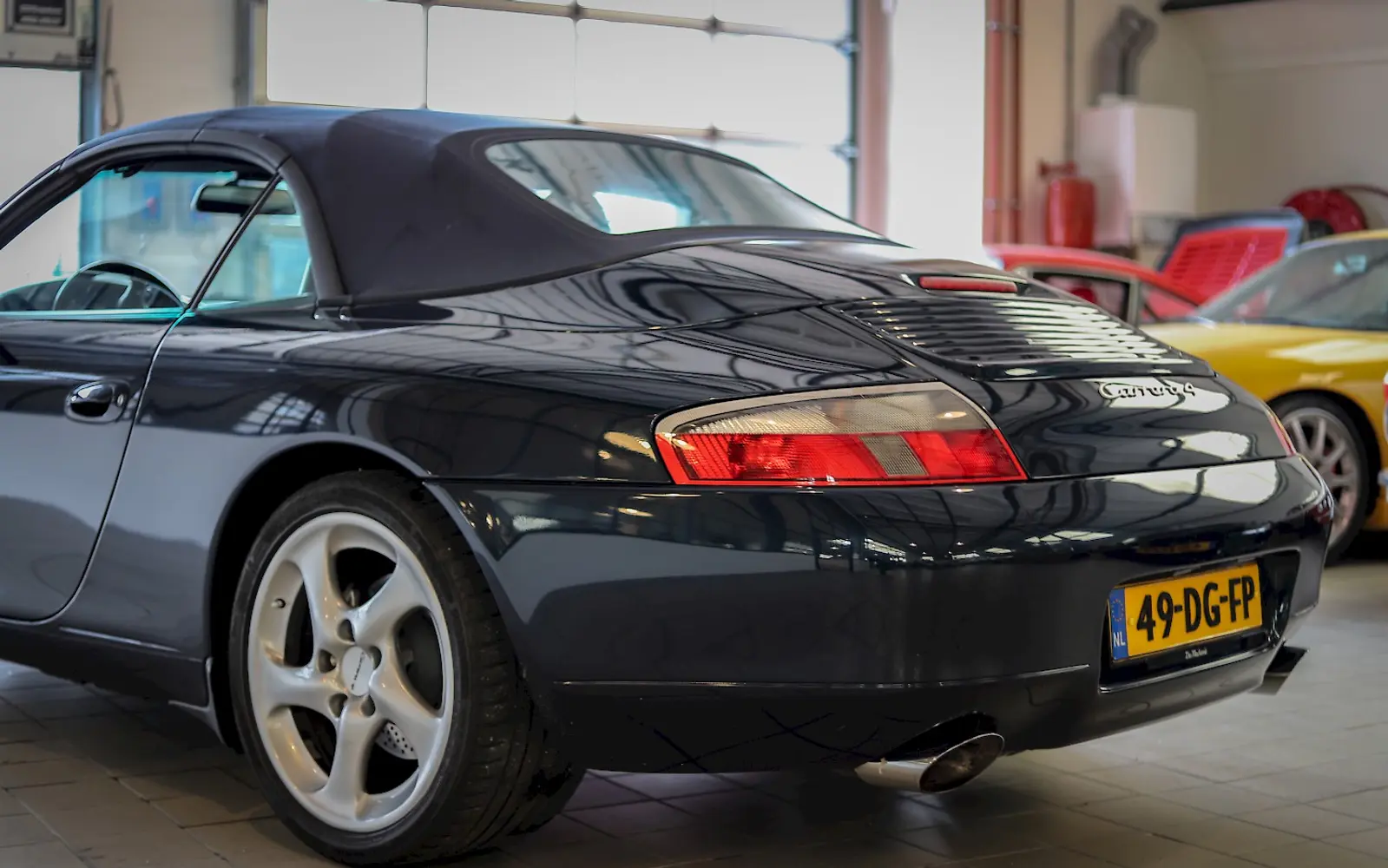 Porsche 911 (NL auto) met ruilmotor
