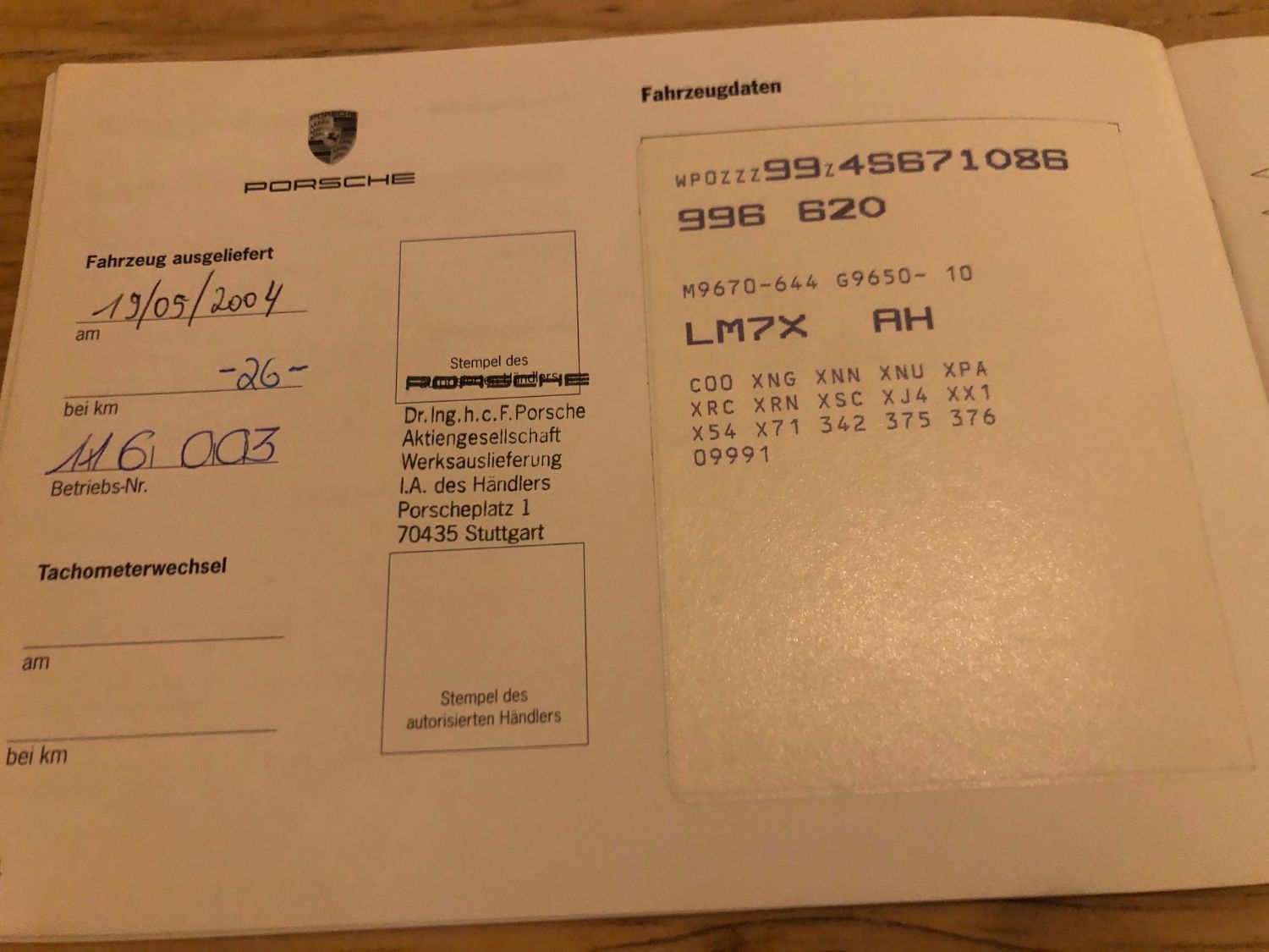 Porsche Turbo (S uitgevoerd vanaf fabriek)