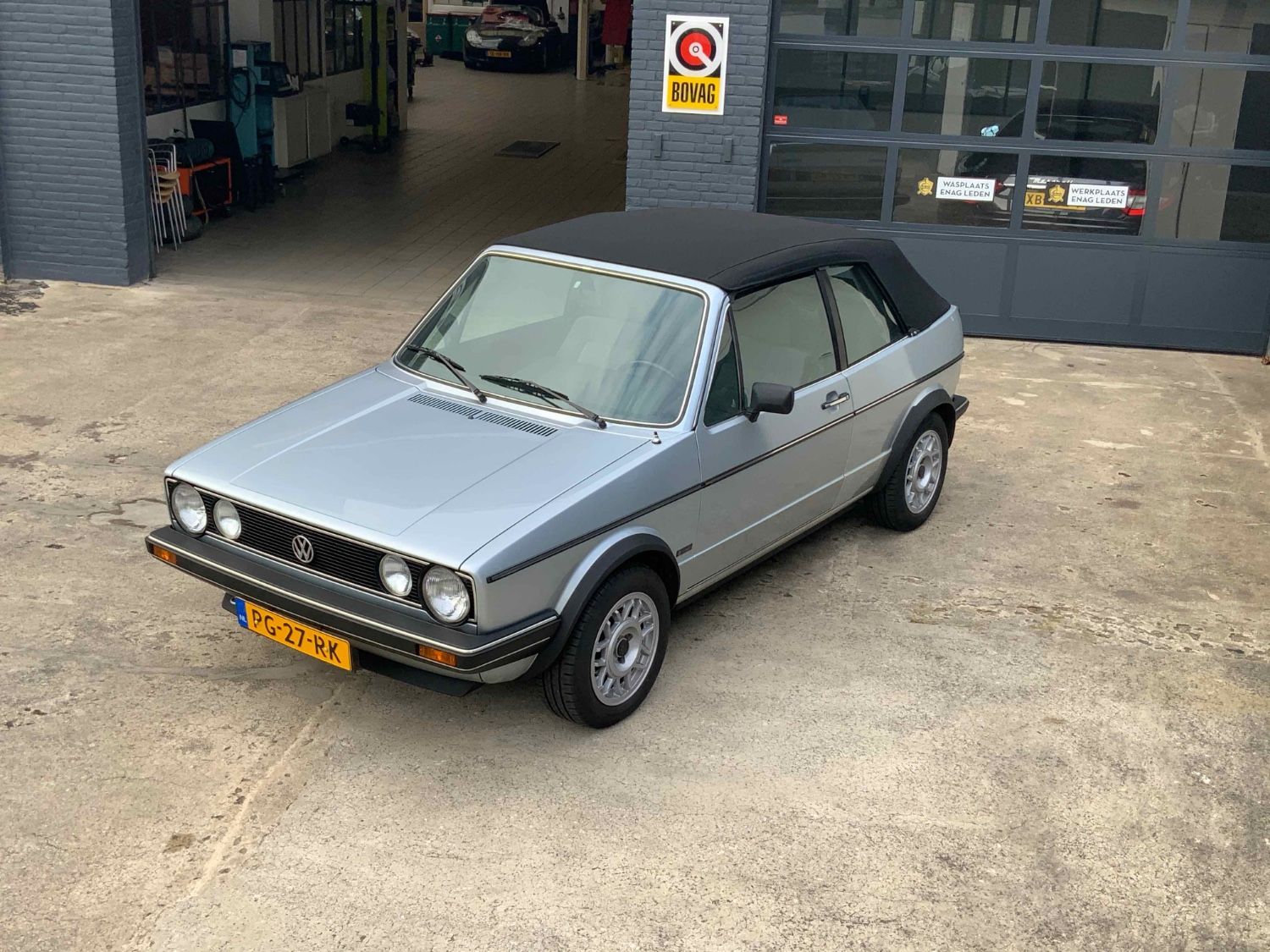 Golf MK1 GL 1.8 cabrio (1986) in topconditie