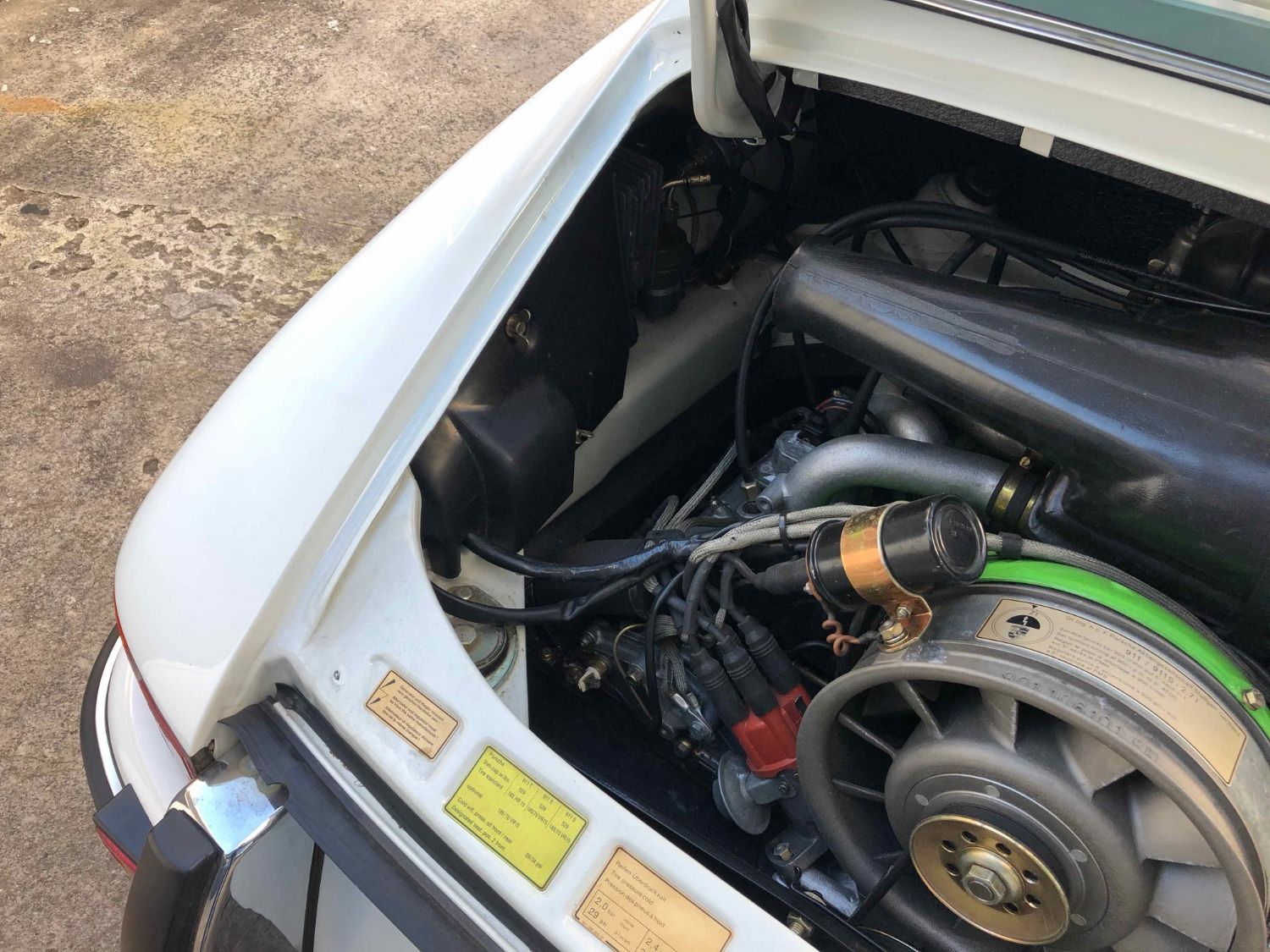 Porsche 911 Targa (1973) Body-off gerestaureerd