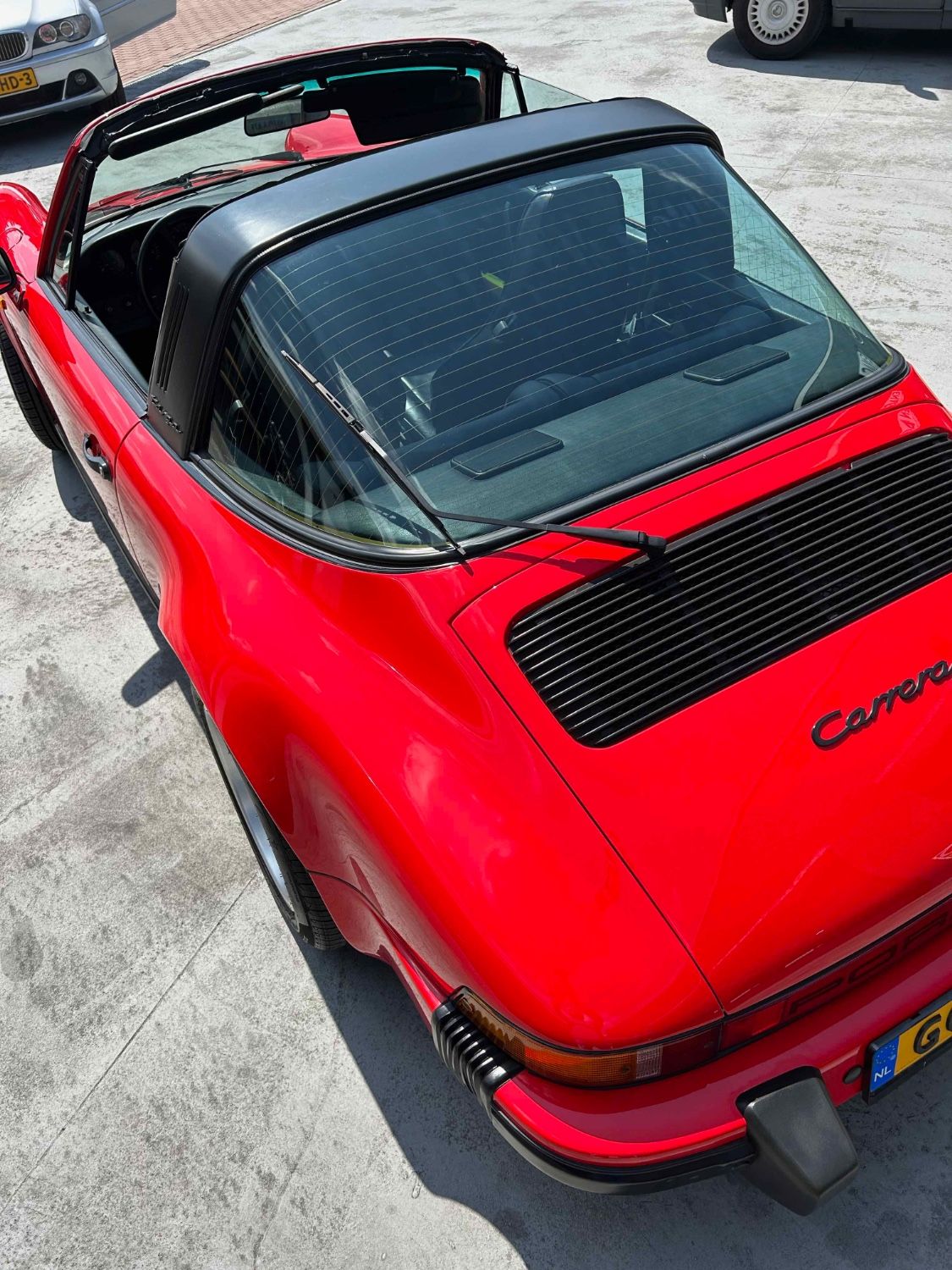 Porsche 911 Targa Indisch rood