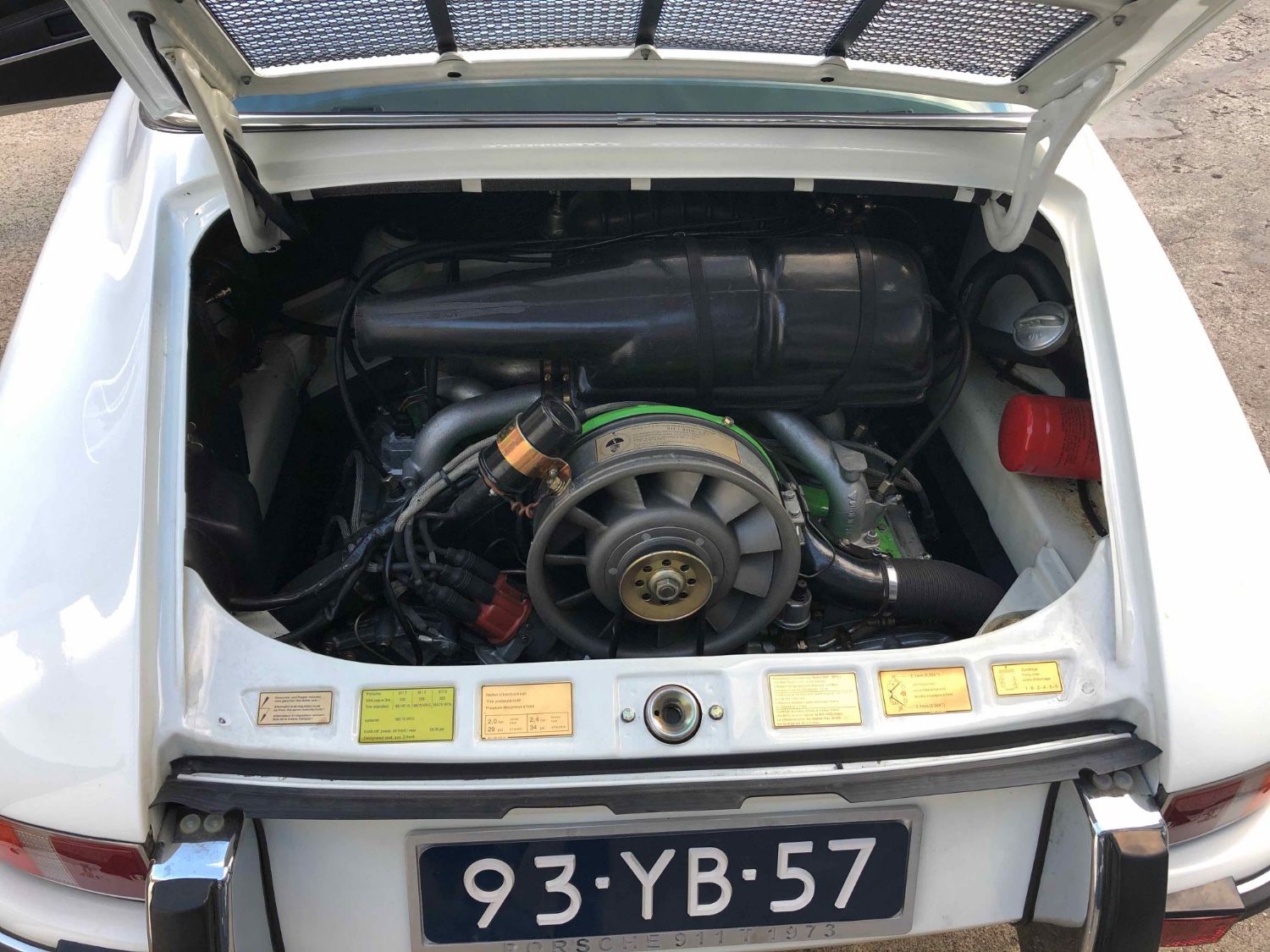 Porsche 911 Targa (1973) Body-off gerestaureerd