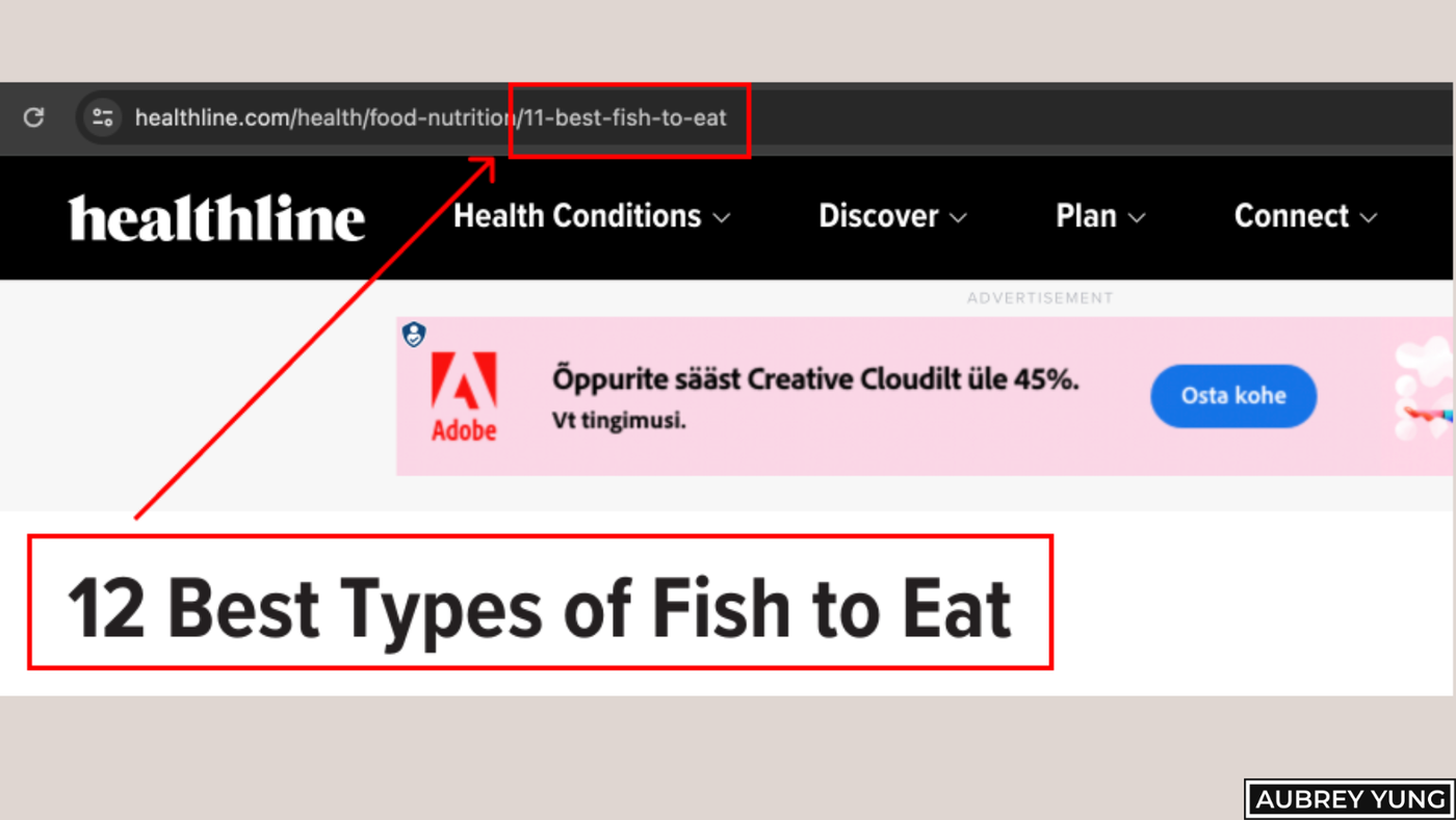 URL number doesn't match page title