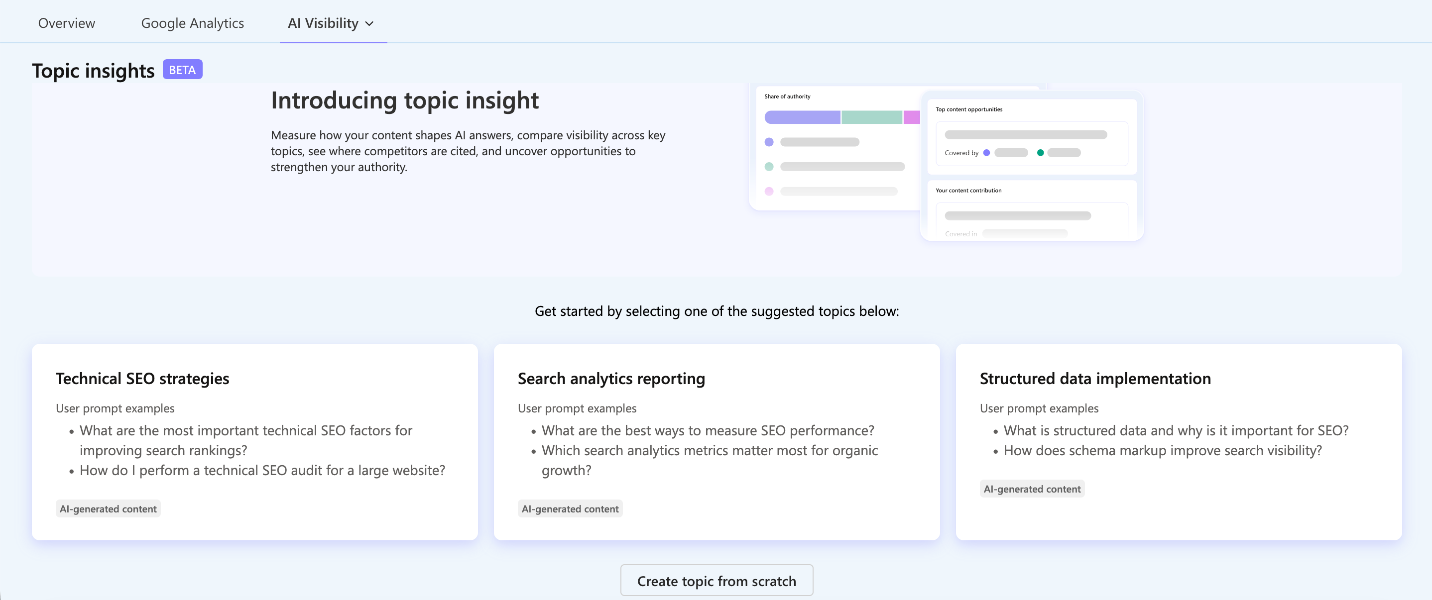 Getting started with Topic Insights in Microsoft Clarity