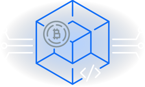 Crypto developer icon