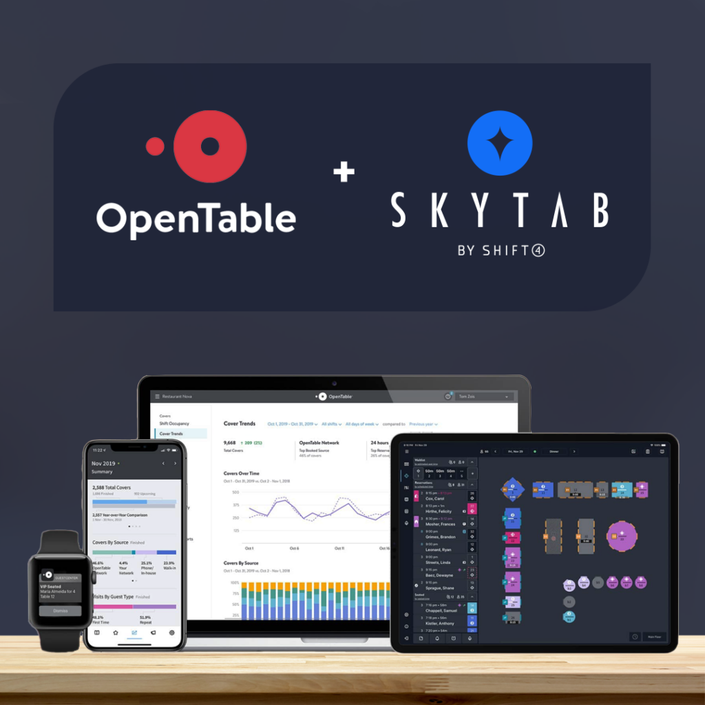 SkyTab POS Integrates with OpenTable to Streamline Restaurant Operations & Enhance Reporting