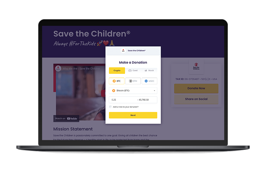 Non-profit donation solutions from Shift4