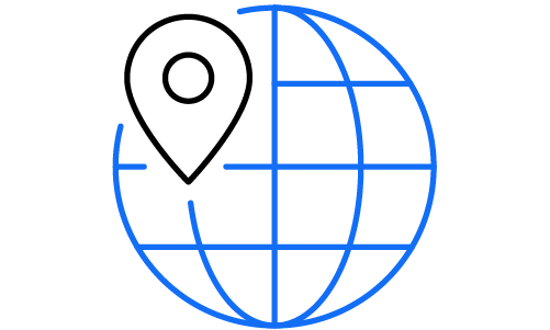 Global reach icon