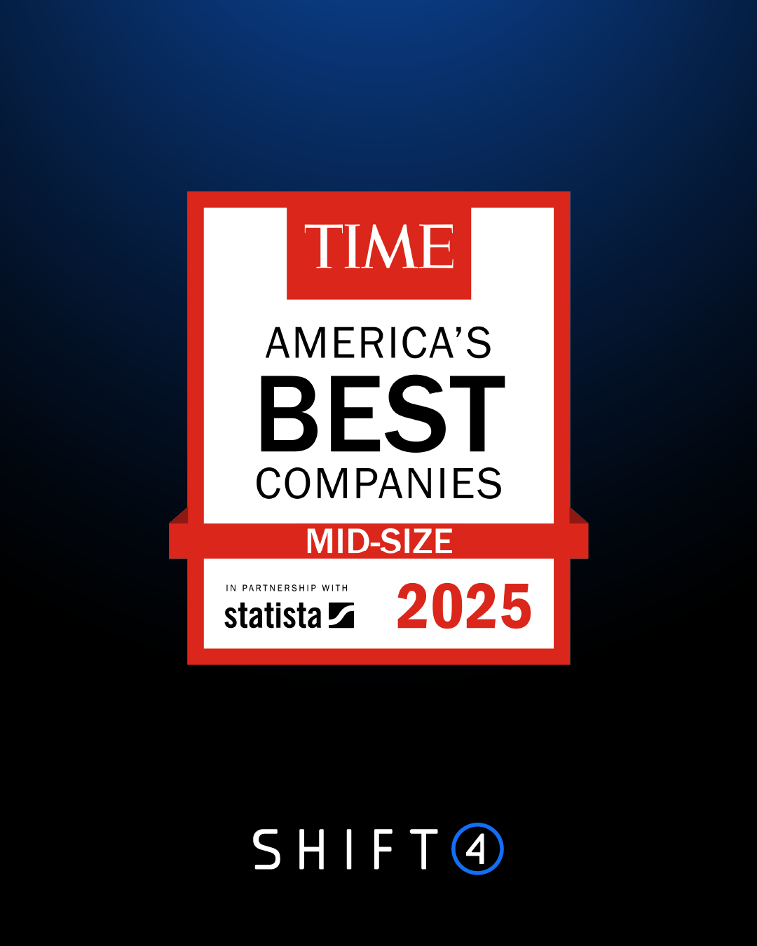 Shift4 Selected by TIME as One of America’s Best Mid-Size Companies