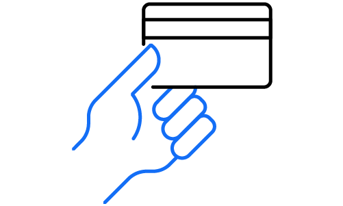 Frictionless checkout icon