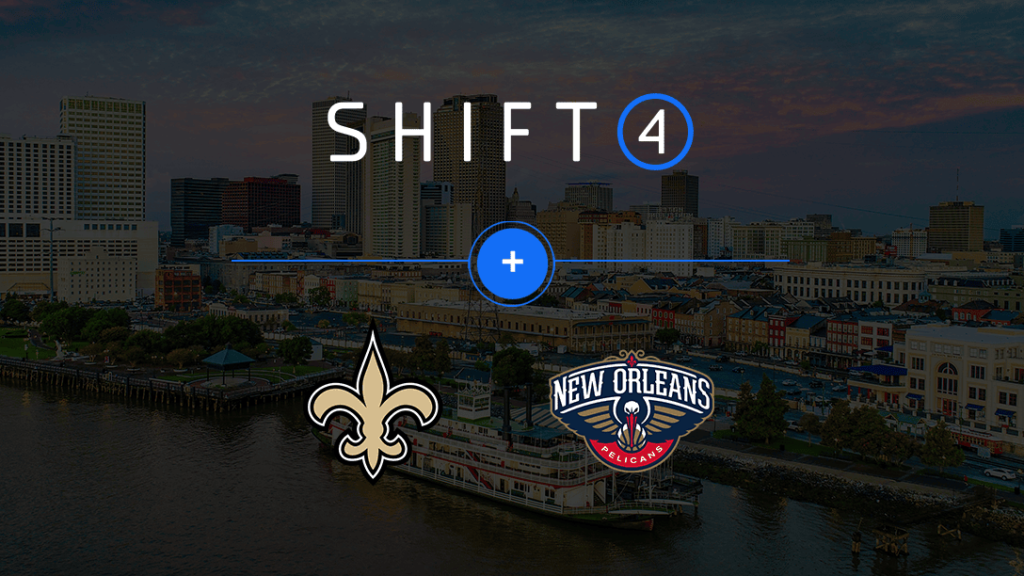 New Orleans Saints and Pelicans Select Shift4 as Official Payment Solutions Provider