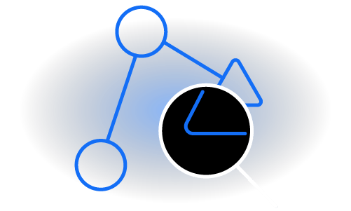 AI-powered anomaly detection icon