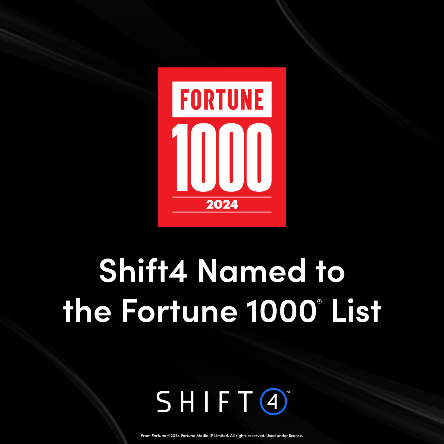 Shift4 Named to the Fortune 1000® List for 2024