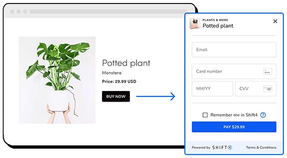 checkout payment and dashboard analytics