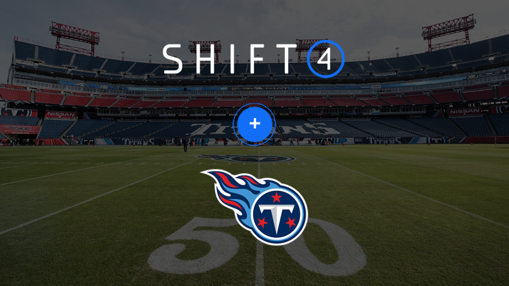 Tennessee Titans Select Shift4 as Official Payment Processor at Nissan Stadium