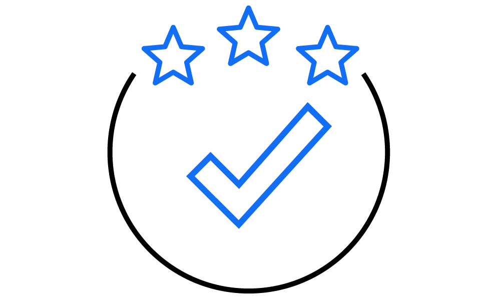 Unified commerce hassle-free in half the time icon