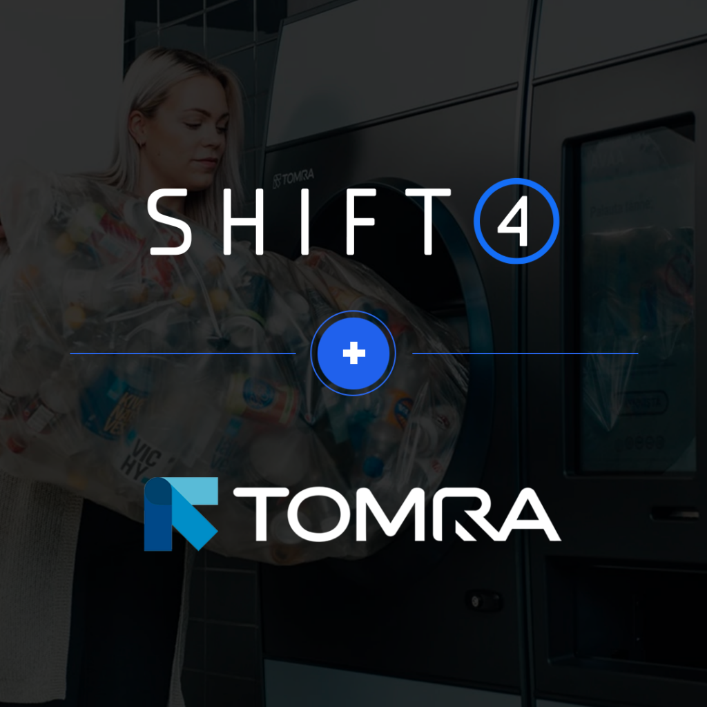 TOMRA Partners with Shift4 to Provide Digital ‘Tap-on-Card’ Money-Back Capabilities for a New Innovative Reuse System for Take Away Packaging