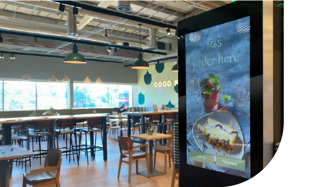 kiosk in a restaurant - Counter Solutions - Shift4