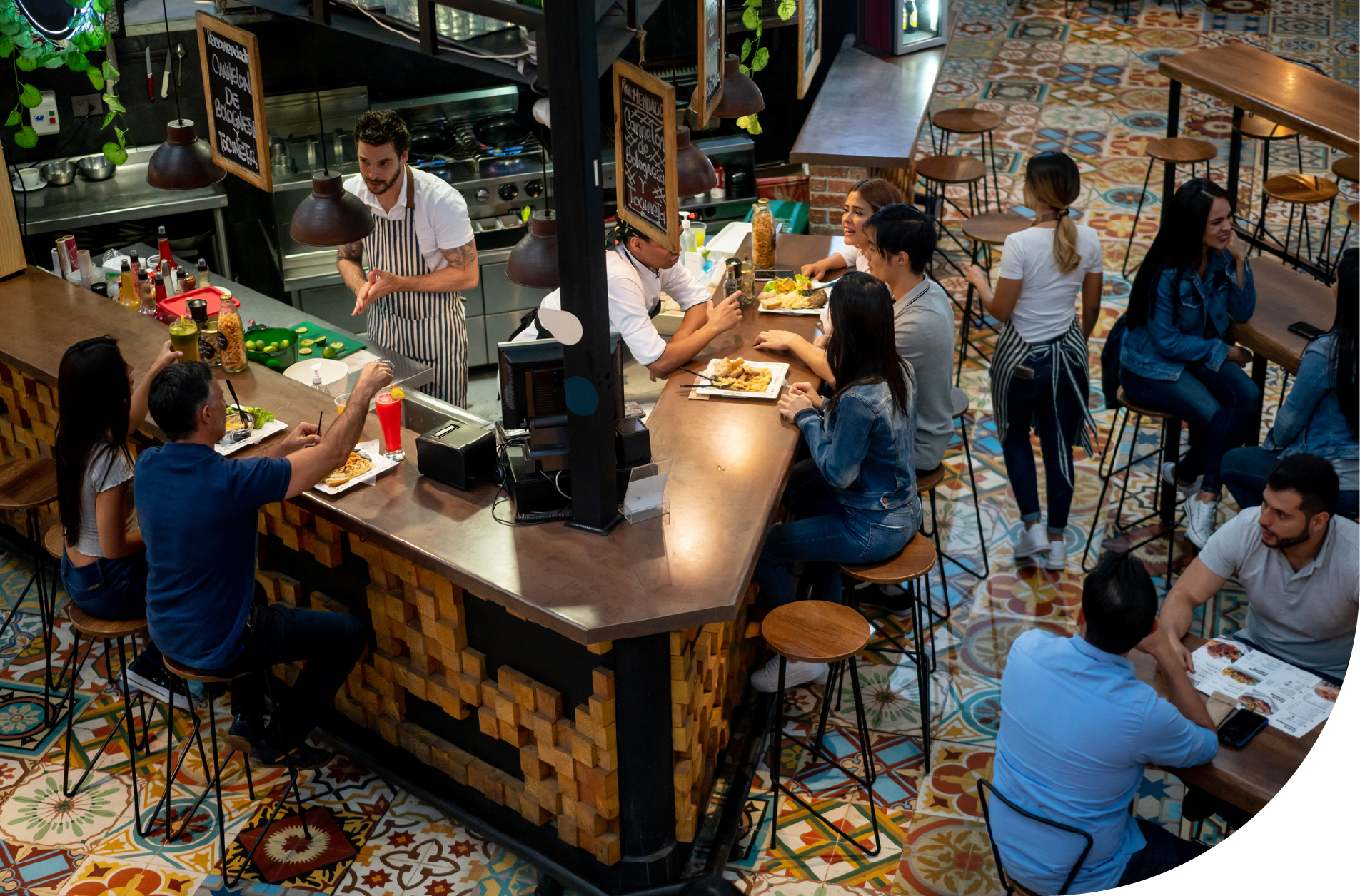 Restaurant powered by Shift4 Dine