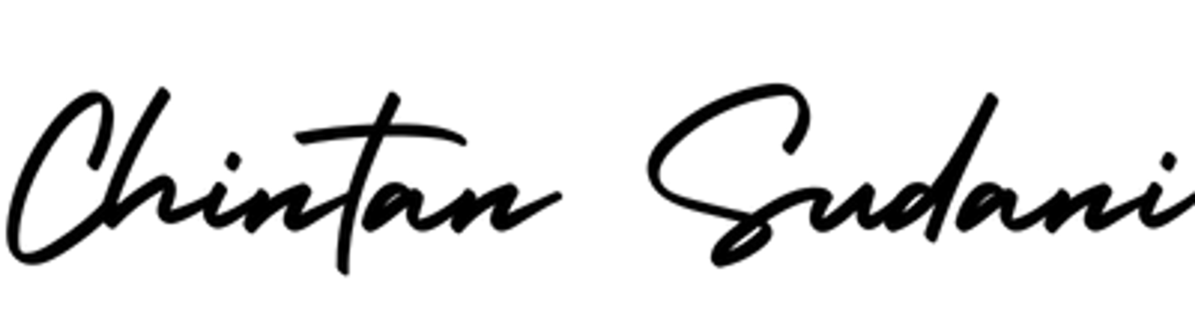 Chintan's Signature