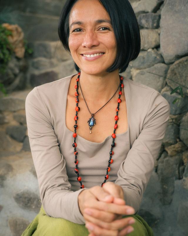 Satya, yoga teacher at Eagle's Nest Atitlan