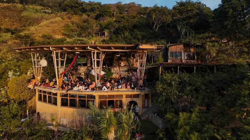 Das Anwesen „Eagle’s Nest“ mit Blick auf den Atitlán-See