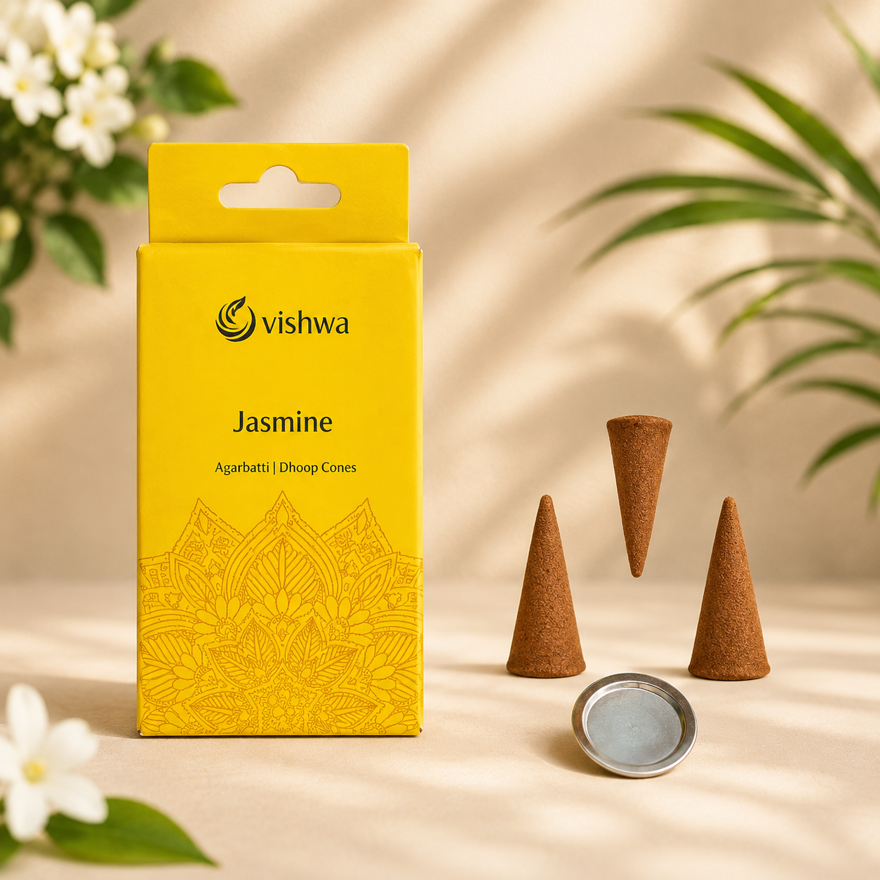  Mandala Insence Cone - Jasmine