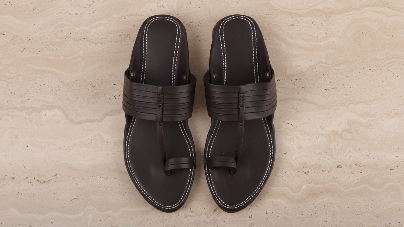 Royal Brown Kolhapuri Chappals