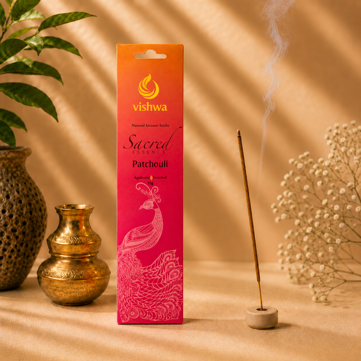 Sacred Essence Incense Sticks - Patchouli