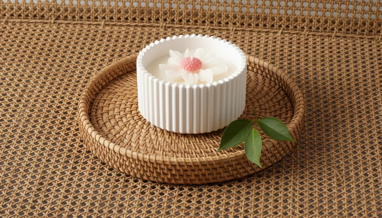 Blossom Glow Scented Candle+D164