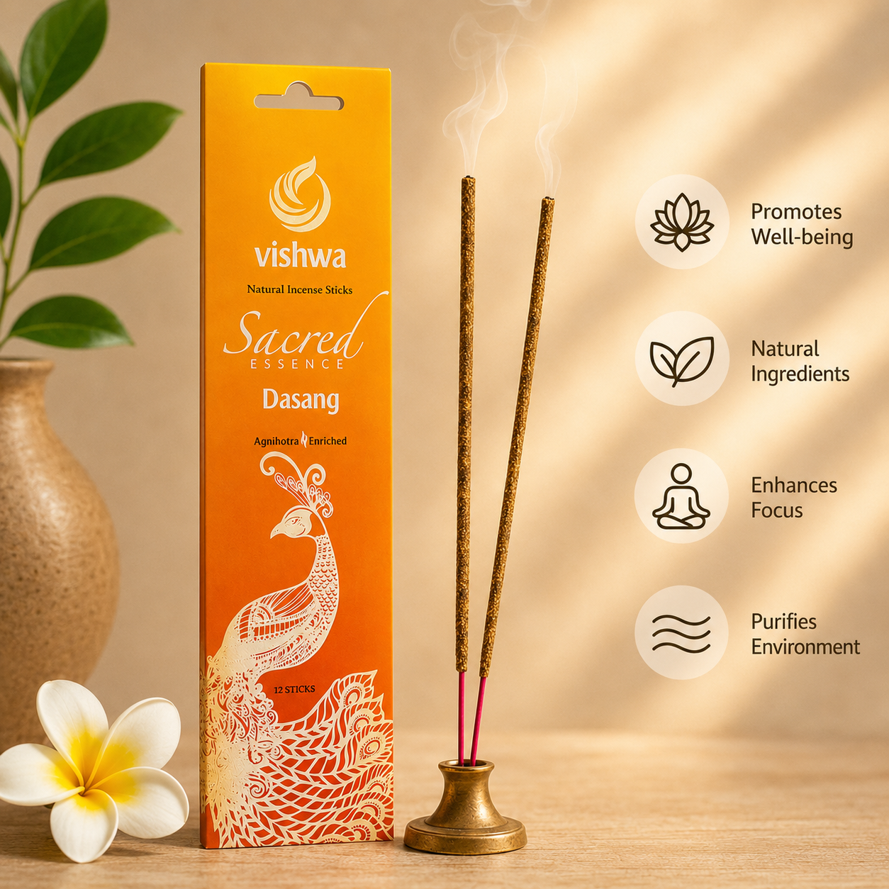 Sacred Essence Incense Sticks - Dasang 3