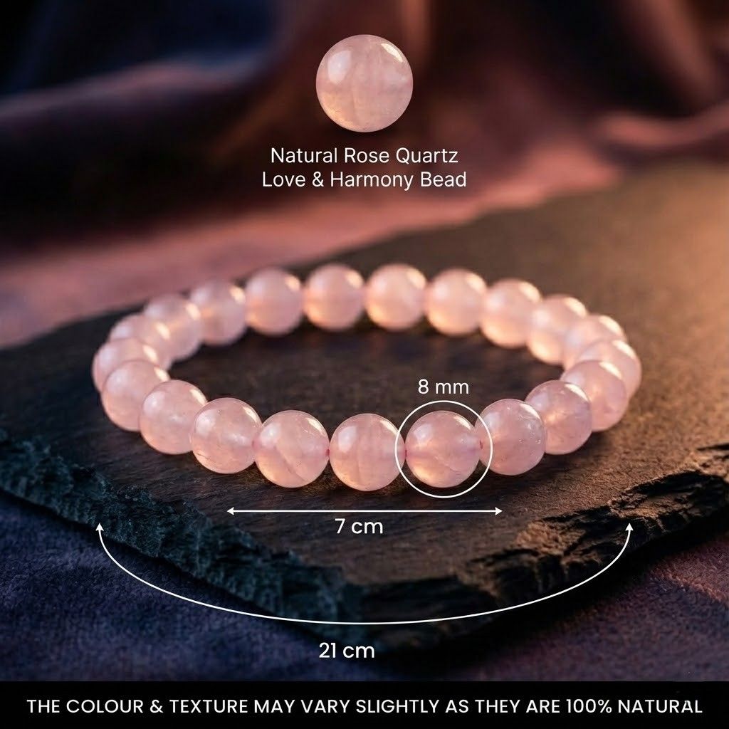 Rose Quartz Love & Harmony Bracelet  2